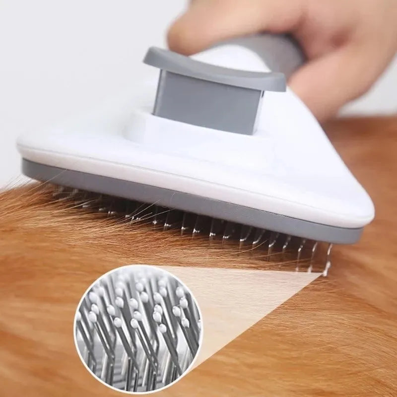 Pets Brush Self Cleaning