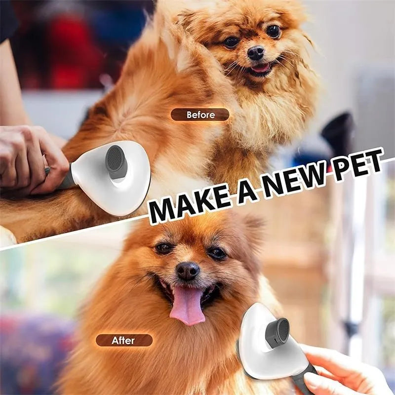 Pets Brush Self Cleaning