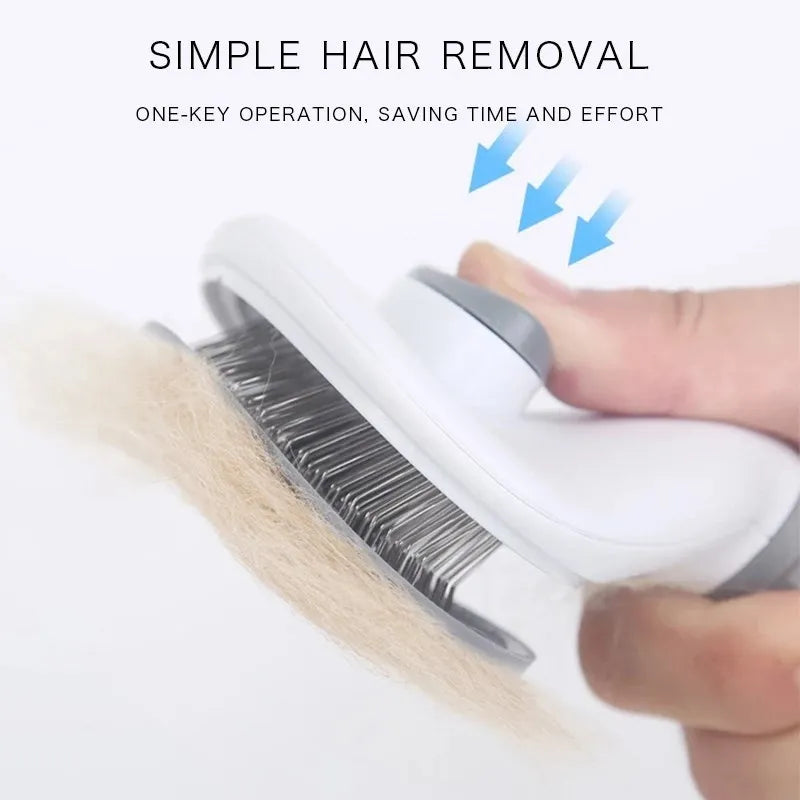 Pets Brush Self Cleaning
