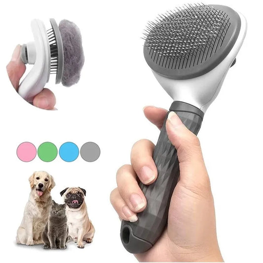 Pets Brush Self Cleaning