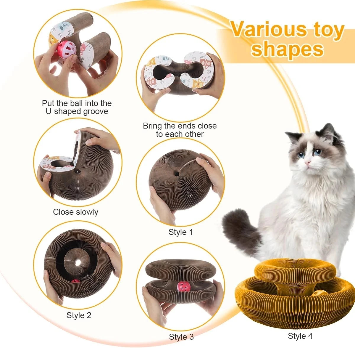 Funny Scratching Cat Toy